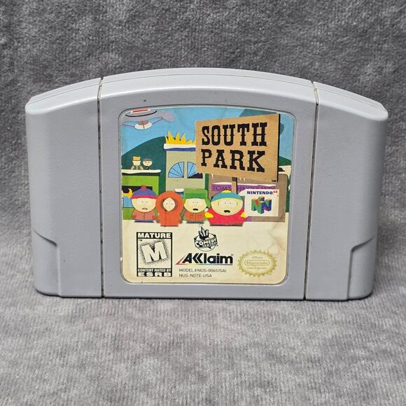 South Park Nintendo Game N64 Gaming Cartridge - Picture 1 of 5